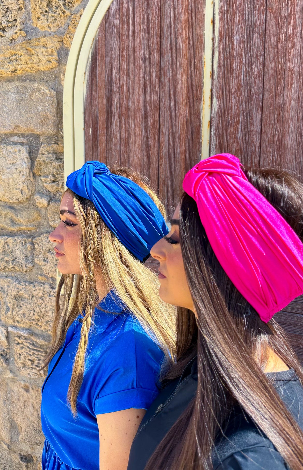 Head band bleu electrique  HB-18