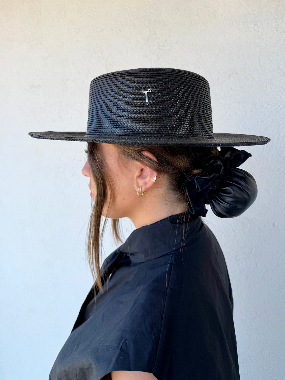 Chouchou Alïa Cuir